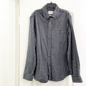 Goodfellow & Co plaid long sleeve button down flannel shirt